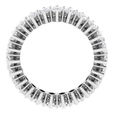 Platinum Marquise Lab-Grown Diamond Shared-Prong Eternity Band – 4.5x2.5 mm Stones (2 7/8–3 1/4 CTW) - view 2