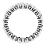 Platinum Marquise Natural Diamond Shared-Prong Eternity Band – 4.5x2.5 mm Stones (2 7/8–3 1/4 CTW) - view 2
