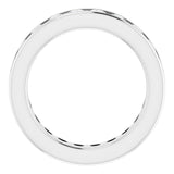 Platinum Asscher Lab-Grown Diamond Shared-Prong Eternity Band – 2.3x2.3 mm Stones - view 2