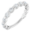 Platinum Round Lab-Grown Diamond Channel-Set Anniversary Band – 1/2 CTW