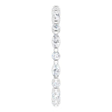 Platinum Marquise Natural Diamond Multi-Shape Shared-Prong Eternity Band – 3.5x1.75 mm Stones - view 4