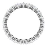 Platinum Marquise Lab-Grown Diamond Shared-Prong Eternity Band – 4.5x2.5 mm Stones - view 2
