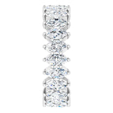 Platinum Marquise Lab-Grown Diamond Shared-Prong Eternity Band – 4.25x2.25 mm Stones - view 4