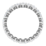 Platinum Marquise Lab-Grown Diamond Shared-Prong Eternity Band – 4.5x2.5 mm Stones - view 2