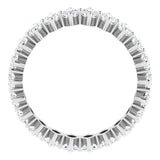Platinum Marquise Lab-Grown Diamond Shared-Prong Eternity Band – 4.5x2.5 mm Stones - view 2