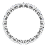 Platinum Marquise Lab-Grown Diamond Shared-Prong Eternity Band – 4.5x2.5 mm Stones - view 2