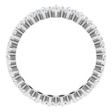 Platinum Marquise Lab-Grown Diamond Shared-Prong Eternity Band – 4.5x2.5 mm Stones - view 2