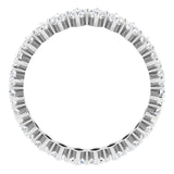 Platinum Marquise Lab-Grown Diamond Shared-Prong Eternity Band – 4.5x2.5 mm Stones - view 2