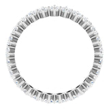 Platinum Marquise Lab-Grown Diamond Shared-Prong Eternity Band – 4.5x2.5 mm Stones - view 2