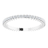 10K Gold Square Lab-Grown Diamond Shared-Prong Eternity Band – 1.25x1.25 mm Stones - White Gold - view 3