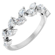 Platinum Marquise Lab-Grown Diamond Anniversary Band – 5/8 CTW
