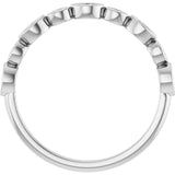14K Gold Marquise Lab-Grown Diamond Anniversary Band – 1/6–1/3 CTW - White Gold - view 2