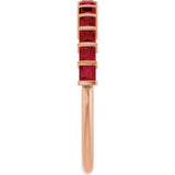 14K Gold Square Lab-Grown Red Ruby Bar Channel-Set Anniversary Band - Rose Gold - view 4