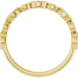14K Gold Marquise Lab-Grown Diamond Anniversary Band – 1/6–1/3 CTW - Yellow Gold - view 2