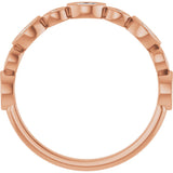14K Gold Marquise Lab-Grown Diamond Anniversary Band – 1/6–1/3 CTW - Rose Gold - view 2