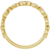 14K Gold Marquise Lab-Grown Diamond Anniversary Band – 1/6–1/3 CTW - Yellow Gold - view 2