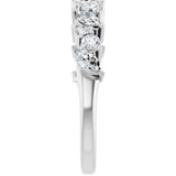 Platinum Marquise Lab-Grown Diamond Anniversary Band – 3/4 CTW - view 4