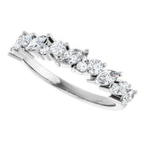 Platinum Marquise Lab-Grown Diamond Anniversary Band – 3/4 CTW - view 5