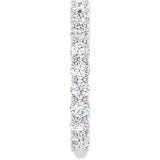 Platinum Round Natural Diamond Shared-Prong Anniversary Band – 2.5 mm Stones - view 4