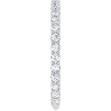 Platinum Round Lab-Grown Diamond Shared-Prong Anniversary Band – 1.75 mm Stones (1/2 CTW) - view 4