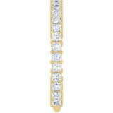 14K Gold Square Natural Diamond Shared-Prong Anniversary Band – 3/4–1 9/10 CTW - Yellow Gold - view 4