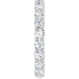 Platinum Round Lab-Grown Diamond Shared-Prong Anniversary Band – 2.8 mm Stones (1 1/3 CTW) - view 4