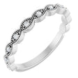 Platinum Round Natural Diamond Anniversary Band – .07 CTW (Style 124216)