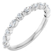 Platinum Marquise Lab-Grown Diamond Anniversary Band – 1/4–1/3 CTW