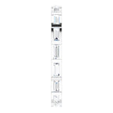Platinum Straight Baguette Natural Diamond Channel-Set Baguette Eternity Band – 3x1.25 mm Stones - view 4