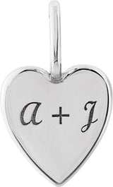 Platinum Family is Forever Heart Pendant - view 4