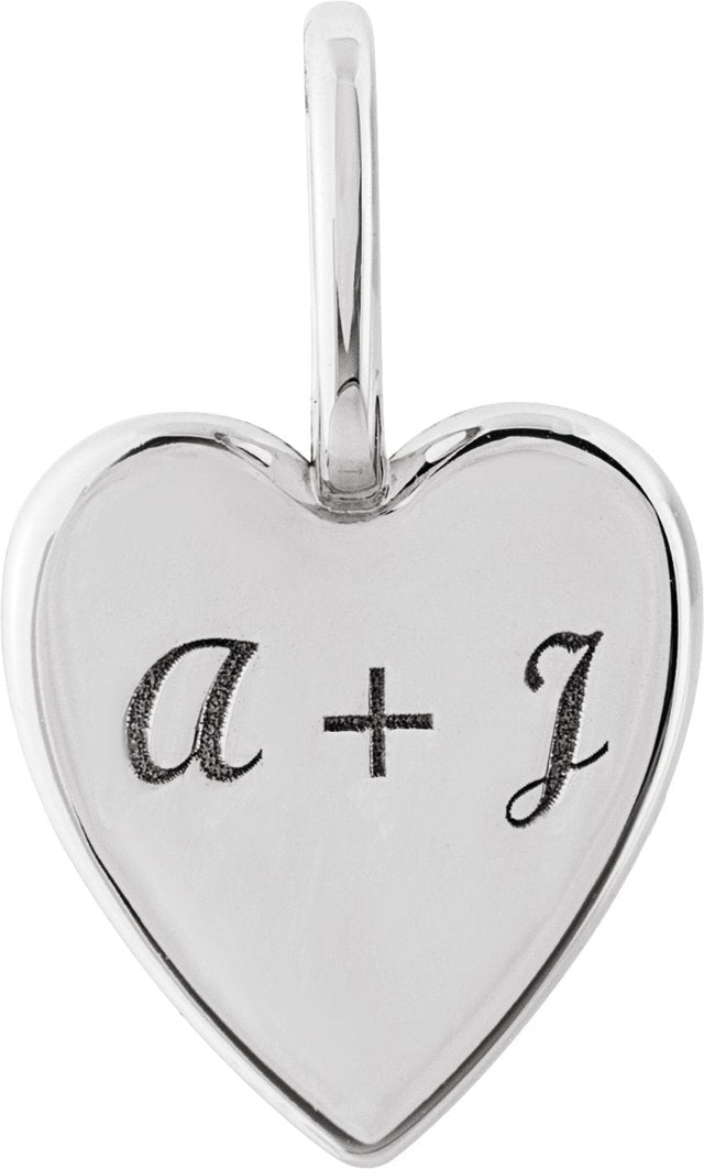 Platinum Family is Forever Heart Pendant - view 4