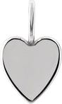 Platinum Family is Forever Heart Pendant