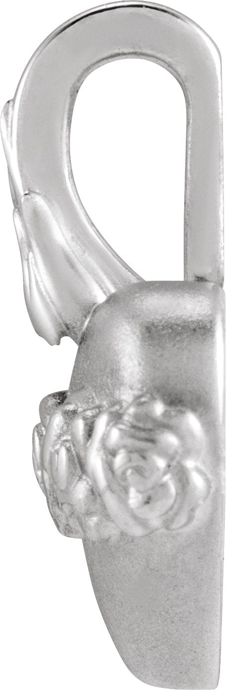 Platinum Immaculate Heart Of Mary Pendant - view 2