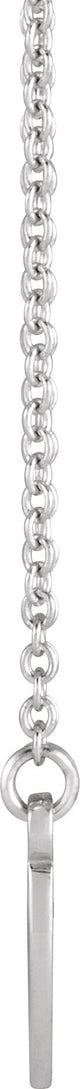 Platinum Engravable Family Heart Necklace - view 2