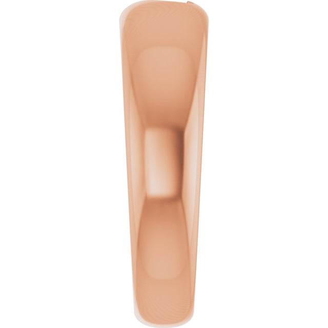 14K Gold Pierced Heart Ring - Rose Gold - view 4
