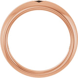 14K Gold Pierced Heart Ring - Rose Gold - view 2