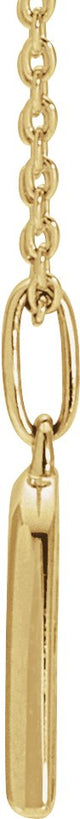 14K Gold Round Natural Diamond Pavé-Style Heart Necklace or Pendant - Yellow Gold - view 4