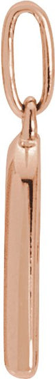 14K Gold Round Natural Diamond Pavé-Style Heart Necklace or Pendant - Rose Gold - view 5