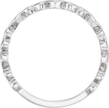 Platinum Heart Ring IV - view 2