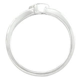 Platinum Heart Ring VII - view 2