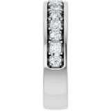 Platinum Square Lab-Grown Diamond Accented Band - 3/8-7/8 CTW - view 4