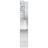 14K Gold Straight Baguette Natural Diamond Anniversary Band - 1/3 CTW - White Gold - view 4