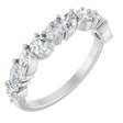 Platinum Marquise Lab-Grown Diamond Anniversary Band - 9/10 CTW