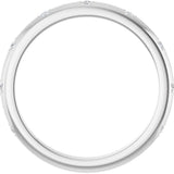 Platinum Round Lab-Grown Diamond Anniversary Band - 1/8-06 CTW - view 7