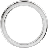14K Gold Round Lab-Grown Diamond Five-Stone Celestial Anniversary Band - 1/10 CTW - White Gold - view 2