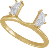 14K Gold Cadillac Lab-Grown Diamond Wrap-Style Ring Enhancer - 1/2 CTW - Yellow Gold - view 4