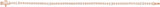 14K Gold Round Lab-Grown Diamond Line Bracelet – 1 3/4 CTW - Rose Gold - view 3