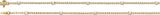 14K Gold Round Lab-Grown Diamond Line Necklace – 4 CTW - Yellow Gold - view 3