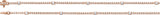 14K Gold Round Lab-Grown Diamond Line Necklace – 4 CTW - Rose Gold - view 3