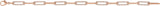 14K Gold Round Natural Diamond Accented Link Bracelet II - Rose Gold - view 8